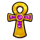tomb of mystery cross symbol icon