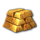 tombstone begins gold symbol icon