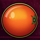 top bullet orange symbol icon
