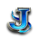 toro 911 blue gem j symbol icon