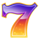 total eclipse supreme lucky seven symbol icon
