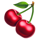 total eclipse supreme red cherries symbol icon