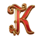 totally headless k symbol icon