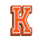 touchdown gold k symbol icon