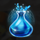 tower tumble blue potion symbol icon