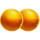train of fortune orange symbol icon