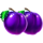 train of fortune plum symbol icon