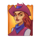 train raiders hold and win cowgirl symbol icon