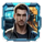 travel through time male character symbol icon