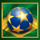 traveling treasures brazil ball symbol icon