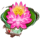 treasure koi flower symbol icon