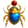 treasures of osiris scarabaeus symbol icon