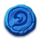 tree of light blue symbol icon