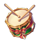 tree wishes drum symbol icon