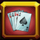 tricky trio cards symbol icon