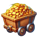 trinity gold link cart symbol icon