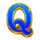 trinity gold link q symbol icon