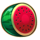 triple action cash strike watermelon symbol icon