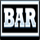 triple american blitz bar symbol icon