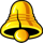 triple american blitz bell symbol icon