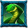 triple beasts of fortune snake symbol icon