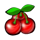 triple berry wild cascade cherry symbol icon