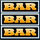 triple blitz 7s bars 3 symbol icon