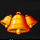 triple cash wheel bell symbol icon