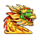 triple dragons dragon symbol icon