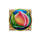 triple dragons peach symbol icon