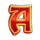 triple fortune a symbol icon