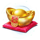 triple fu lu shou ingot symbol icon