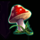 triple irish mushroom symbol icon