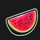triple lucky 8s watermelon symbol icon