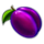 triple money jackpot bells plum symbol icon