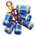 triple money jackpot gold blue symbol icon