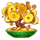 triple money jackpot gold bonsai symbol icon