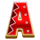 triple money jackpot spicy a symbol icon