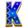 triple money jackpot spicy k symbol icon