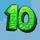 triple paradise riches 10 symbol icon