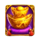 triple pot diamond gold symbol icon