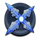 triple rampage star symbol icon