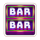 triple seven flames of craze bar symbol icon