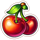 triple seven flames of craze cherry symbol icon