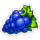 triple seven flames of craze grape symbol icon