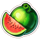 triple seven flames of craze melon symbol icon
