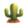 triple spicy hold and win cactus symbol icon