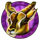 triple troves rhino antelope symbol icon