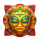 triple tumblin totems mask symbol icon