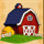 triple twister barnyard symbol icon